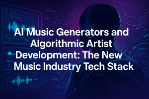 AI Music Generators and Algorithmic Artist Development: The New Music Industry Tech Stack AI Music Generators and Algorithmic Artist Development are redefining the music industry tech stack, transforming creation, discovery, and digital artist growth.