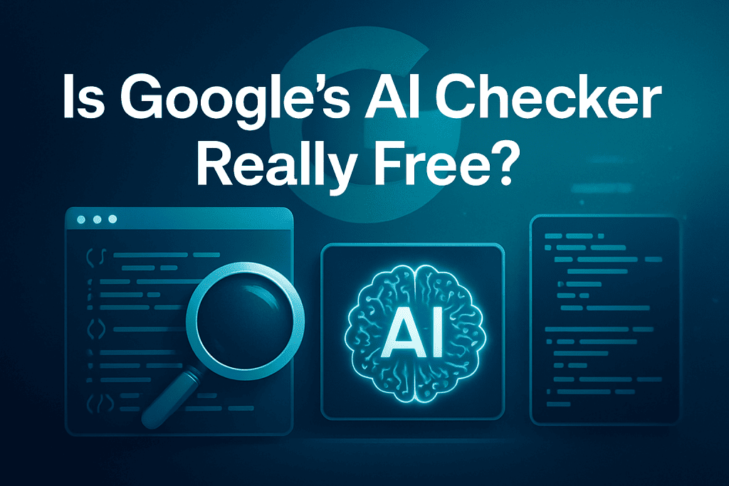 Is Google Auto Checker AI Free? Unpacking AI Detection Tools in 2025 ...