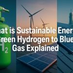 What is sustainable energy? From Green Hydrogen to Blue Gas