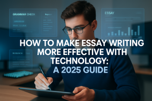 How to Make Essay Writing More Effective with Technology: A 2025 Guide